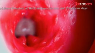 Juicy beautiful pussy squelches inside ASMR close-up inside the anus-8