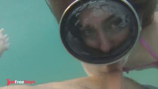 [GetFreeDays.com] Underwater Booty and Cumshot in the Ocean Sex Film April 2023-5