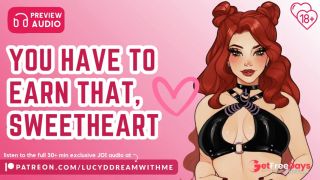 Exclusive Preview  Femdom JOI You Have to Earn It, Sweetheart  Edging  Guided Masturbation  F4M-0