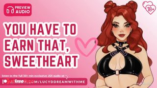 Exclusive Preview  Femdom JOI You Have to Earn It, Sweetheart  Edging  Guided Masturbation  F4M-3