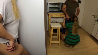 I Found My Stepsister Being Fucked By Her Boyfriend In The Kitchen 1080p-2