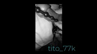 tito_77k - Harnröhreneinführung mit einem Stab, der Kugeln verschiedener Größen bis Größe 6 enthält-2