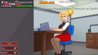 Cartoon Hot Office Blonde Slut-8