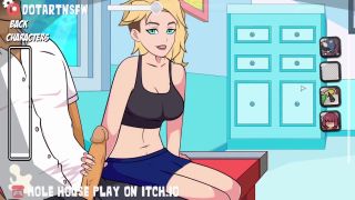 Hole House - Gwen Stacy Full Scenes Creampie Compilation Squirting Orgasms - Hole House Game-7