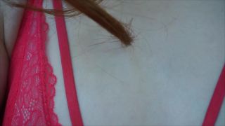 Busty Young Luna Roux With Sexy Big Ass, Webcam Pussy Masturbation, Red Panties, Amateur Video Webcam-1