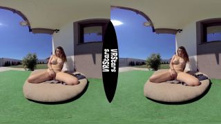 Busty Teen Sunbathes with a Voyeur Spy - Smartphone VR-5