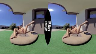 Busty Teen Sunbathes with a Voyeur Spy - Smartphone VR-6