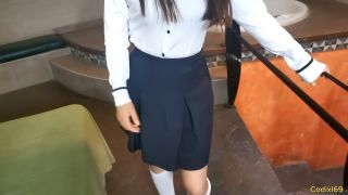 This Mexican Schoolgirl Is Going To Fuck For Money With Her Teacher 720p-0