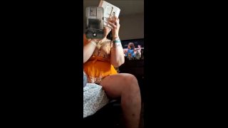 kinkycouple4ever - Amateur Busty Milf Does Her Make Up and Watches Hot Latino Thug Masturbate To Her On Live Video Chat-0