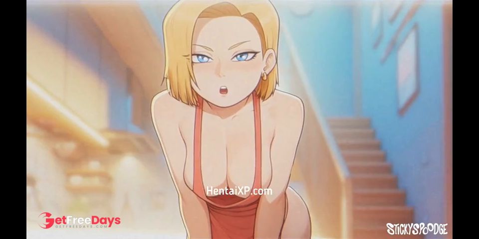 Android 18 Fulfilling His Mouth and Wish