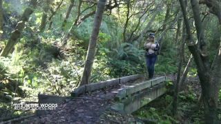 porn clip 45 Huge tits in a rope harness roams the woods on fetish porn diaper bdsm-0