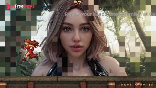 Huge Fake Tits Women in Nature Super Reveal Run Gameplay-6