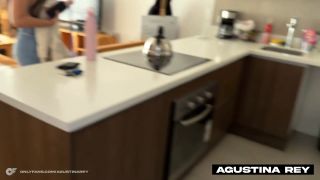 Agustina Rey - My big ass step aunt visits me just to cum inside her tight pussy CREAMPIE N CUMSHOT 1080P - Agustina rey-0