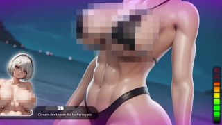 Goddess Asuna - [Fully Voiced] 2B's Loser Exam [Public V]-1