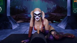 veronicavip 2023-12-22 Harley Quinn - POV Riding Batman gets to the Batcave t 1-2