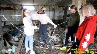 free adult video 44 femdom tied handjob Kingdom Of Feet And Slaves – Astras Tough Punishment, whipping on lesbian girls-1