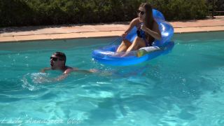 xxx video 17 LadyAnnabelle666 – SWIMMING CBT WITH MY POOL BOY, chloroform fetish on femdom porn -5