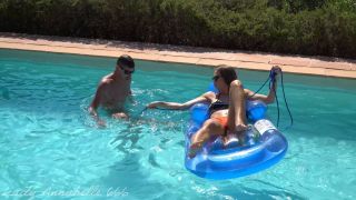 xxx video 17 LadyAnnabelle666 – SWIMMING CBT WITH MY POOL BOY, chloroform fetish on femdom porn -7