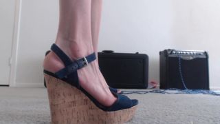 free adult clip 43 PrincessCica – Showing Off Wedges and Ankle Crossing on fetish porn asian femdom handjob-7