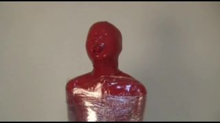 7166 Red Rubber Doll Breath Exchange Restraint Restraint Chok...-2