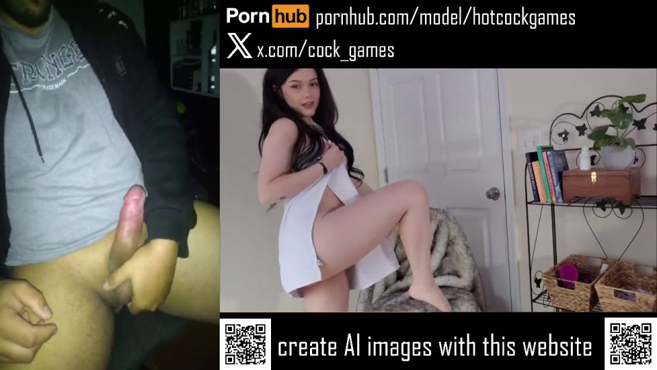 HotCockGames - JOI GAME REACTION (you don't deserve to see what's underneath | humiliation, sph, mean JOI | valent)