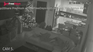 [Sleeping.Porn] Christmas tape - sexy babe chilling on the sofa after dinner-2