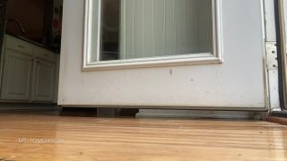 porn video 7 DommeTomorrow – morning socks – smelly slippers - masturbation instructions - pov tall girl fetish-5