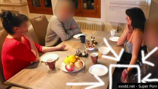 Alexandra Wett - German Milf Jerking Cock In Restaurant In Public (MILF porn)-9