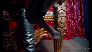 Morriganhel - ms morrigans custom arollo thigh high boots have arrived a gift from her pay pig george 28-11-2020-1