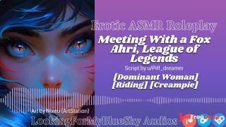 [GetFreeDays.com] ASMR Roleplay  Meeting With a Fox Ahri from League of Legends Seduces You Adult Stream May 2023-0