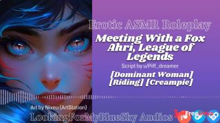 [GetFreeDays.com] ASMR Roleplay  Meeting With a Fox Ahri from League of Legends Seduces You Adult Stream May 2023-8