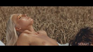 Romantic Sex With A Tender Blonde In The Middle Of A Wheat Field (Pornstar) Lovita Fate-2