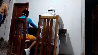 latinoscogiendo - Sheikh's friend fucks the waitress - forbidden sex in a restaurant-1