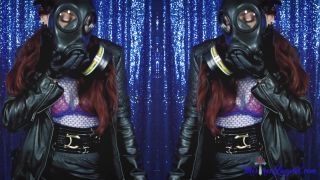 xxx clip 15 Mistress LucyXX – Gas Mask Leather Mistress on fetish porn arab feet fetish-9