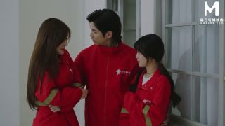 Ai Xi - ModelMedia Asia - JD's Delivery CEO - The Bossy President Gives Physical Benefits for Pussy Joy-1