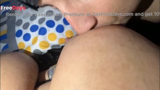 My best friend surprises me by sucking my tits-8