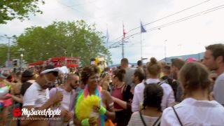 Caught on Camera: Wild Street Parade Fuck, Fans Shocked!-5