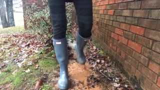 porn clip 6 Hunter Rain Boots Wellies - boots - femdom porn plastic fetish-3