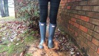 porn clip 6 Hunter Rain Boots Wellies - boots - femdom porn plastic fetish-7