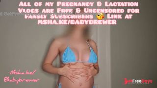 [GetFreeDays.com] Sexy MILF Pregnancy and Lactation Vlog - One of MANY Weekly Video Updates with Titty Milk on Fansly Porn Leak May 2023-1