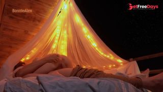 Romantic Sex Outdoors - Long Foreplay and Simultaneous Orgasm-4
