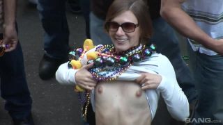 Milfs Show Off Their Big Boobs For Beads At Mardi  Gras-6