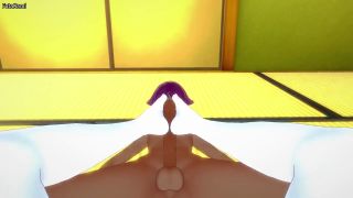 TempCarly - Giving A Footjob To Futanari Yoruichi Shihouin from Bleach-0