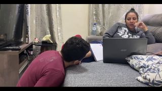 Goddess Kiffa Feet Kiffa Ignores Foot Slave While He Licks Her Sneakers Clean (Femdom porn)-7