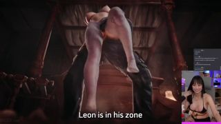 Anime the presidents daughter is a SLUT. Ashley vs Leon Resident Evil Hentai-0
