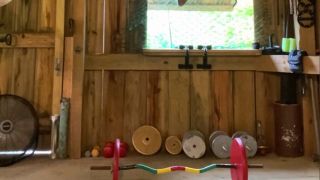 The Ok Artist - Naked Workout RDL and Squats-0
