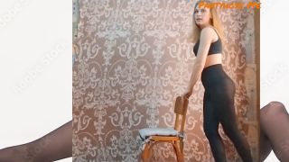Pantyhos model stacy modeling tights and pantyhose.-7