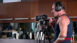 Cookery Show Host Alyssa Bounty Tempts Her Colleagues Into DP Fucking On Set GP2822 Fisting!-1