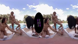 ironing fetish anal porn | VirtualRealTrans: Adrielly Bronze, Hanna Rios, Paty Cameron - Spring Breakers  | foursome-9