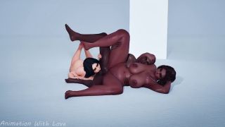 Uncensored Hentai Small Guy, Big Fantasy Threesome with Sexy Coaches  3D Animation-7